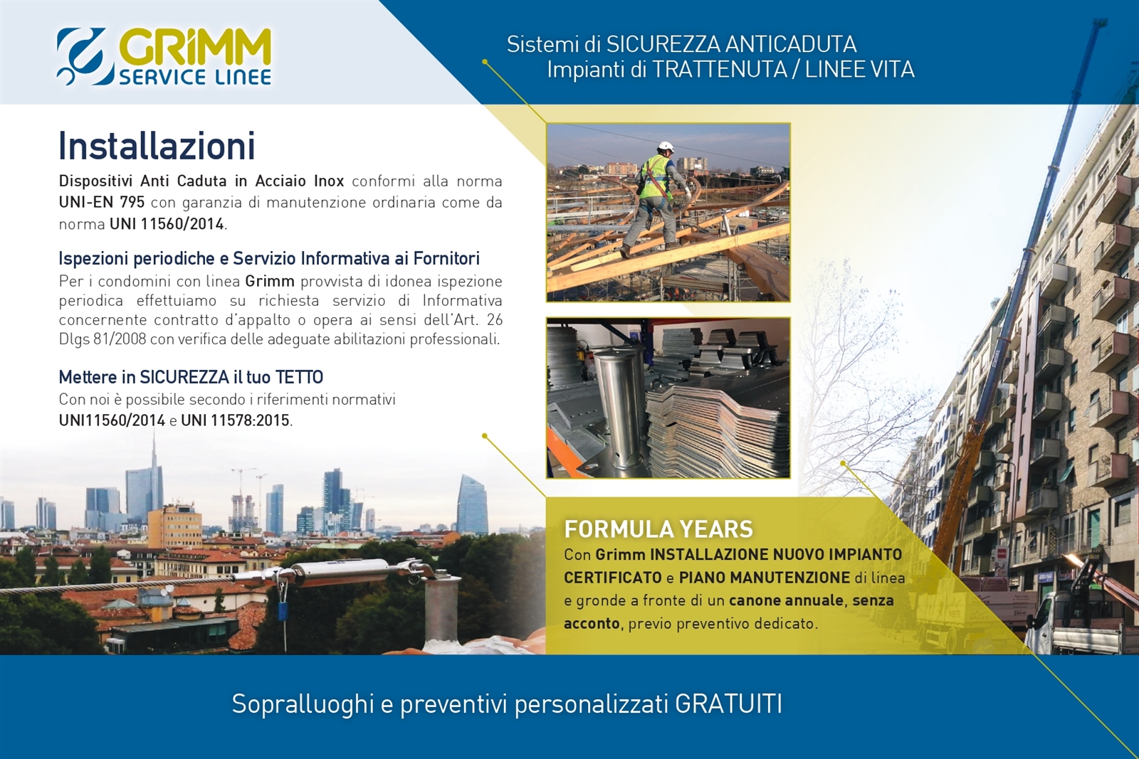 Sempre più in alto in sicurezza